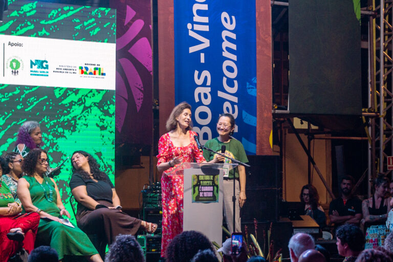 Princesa Esmeralda da Bélgica evoca Chico Mendes na COP30 e exige Justiça Climática e para os Povos